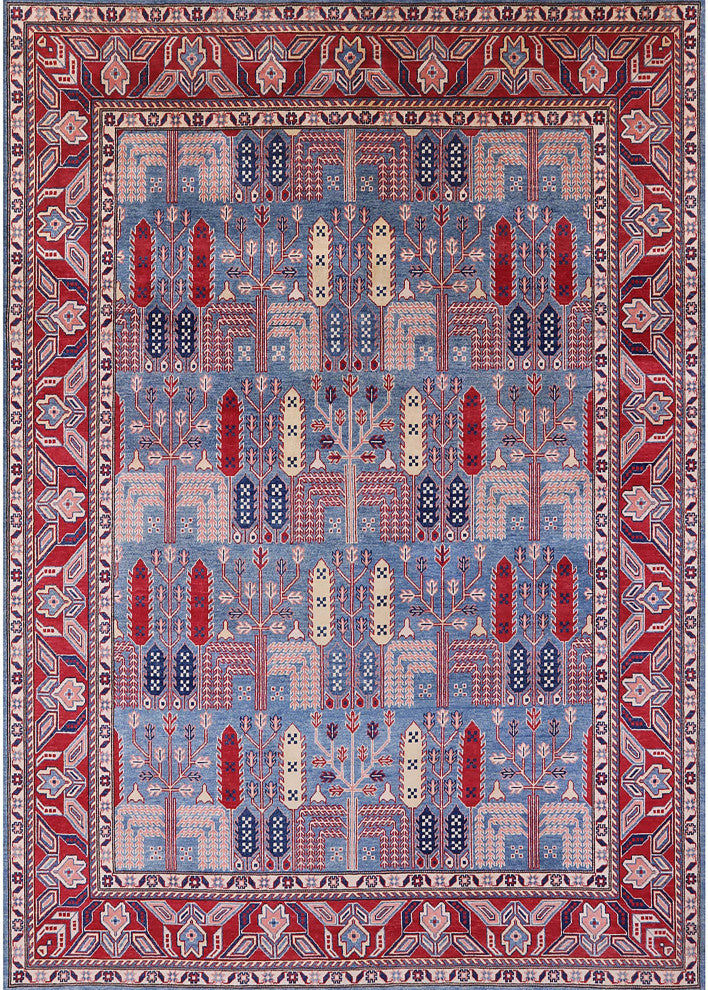 Ahgly Company Indoor Rectangle Mid-Century Modern Area Rugs, 8' x 10'