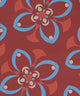 Trumpet Flower Geometric Print Napkin, Burnt, Set of 4