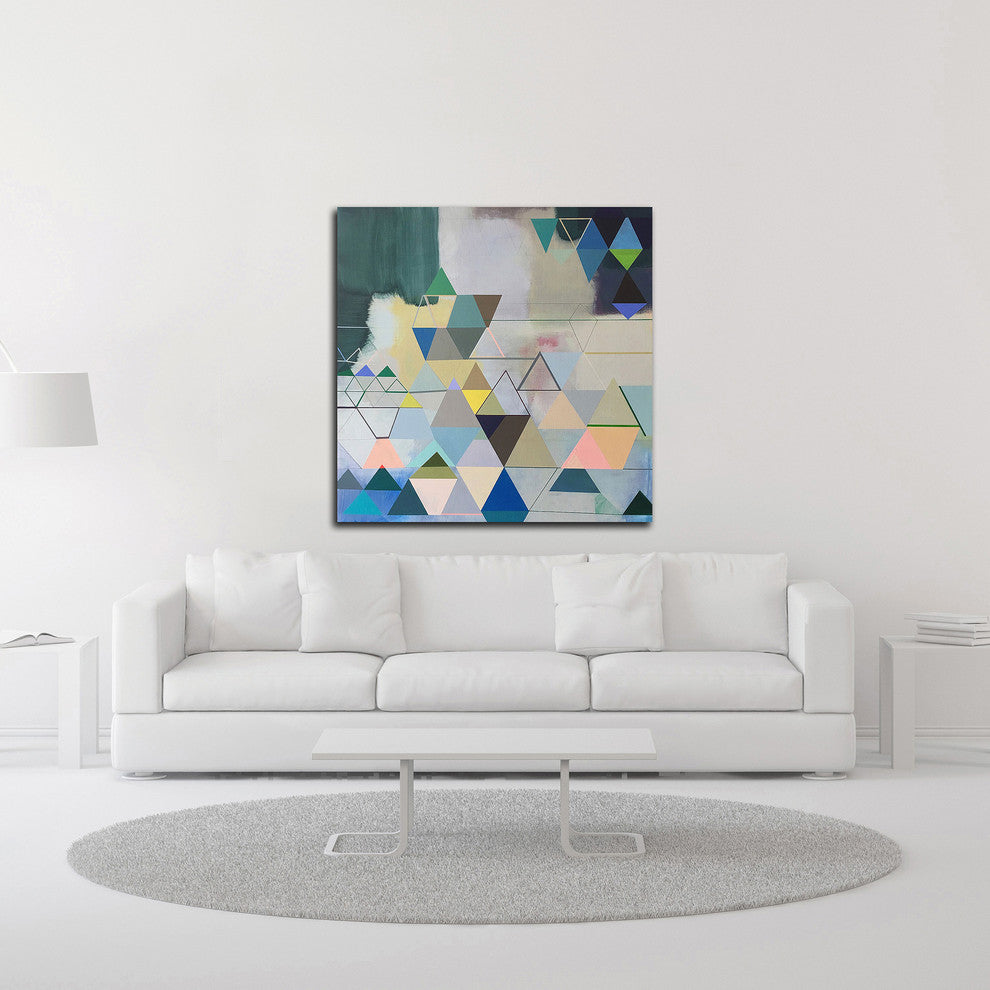 Journey Time by Naomi Taitz Duffy, Print on Canvas, 24"x24"