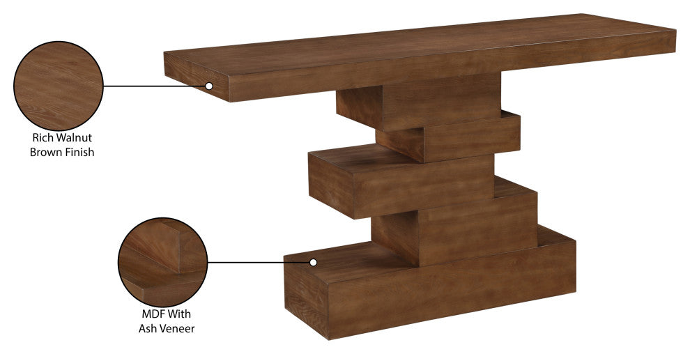 Westmount Table, Walnut, Console Table