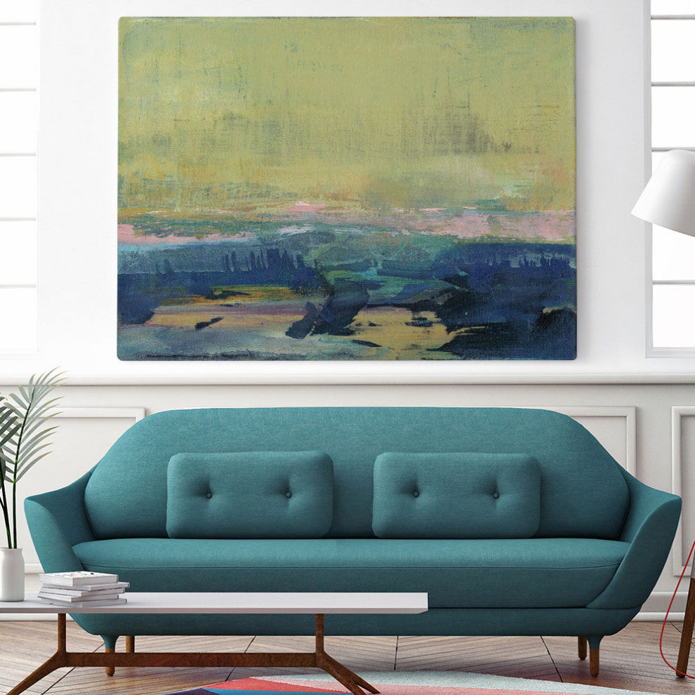 "Vintage Landscape I" Fine Art Giant Canvas Print, 54"x72"
