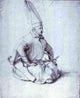 Gentile Bellini A Turkish Janissary Gallery Wrap Canvas, 20"x25"