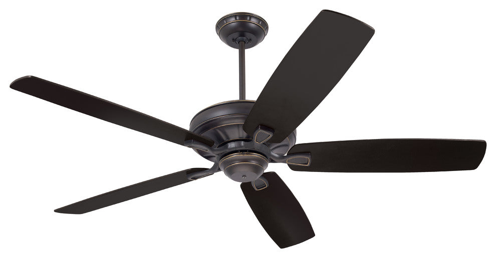 Emerson Carrera 60" Ceiling Fan, Golden Espresso
