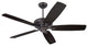 Emerson Carrera 60" Ceiling Fan, Golden Espresso