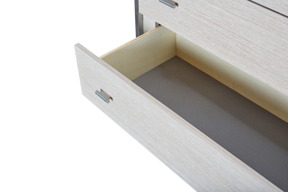 Silverlake Village 6-Drawer Chest, Washed Oak