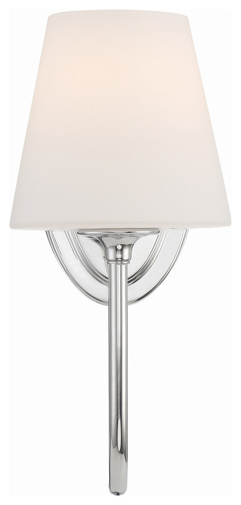 Juno 1-Light Polished Nickel Wall Mount