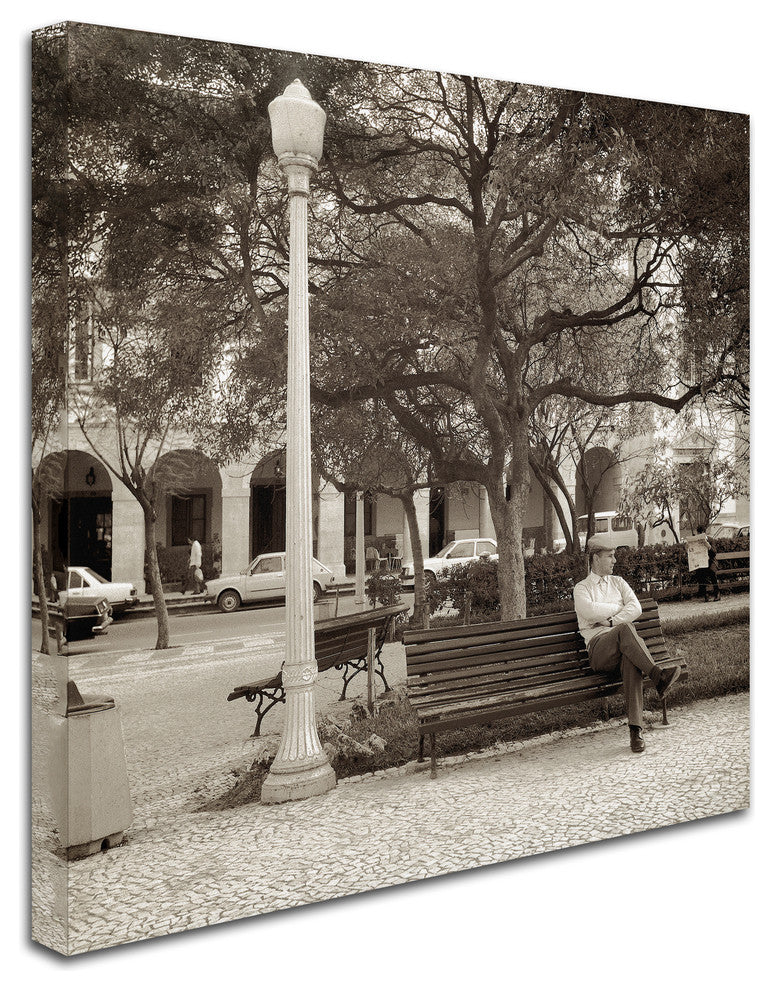 Alan Blaustein ''Faro I'' Canvas Art, 14x14