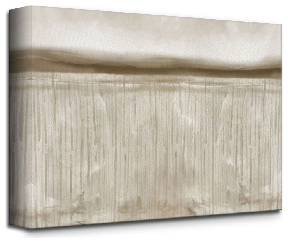 Abstract Neutral CXLVII'' Canvas Wall Art by ChiChi Decor, 12"x16"