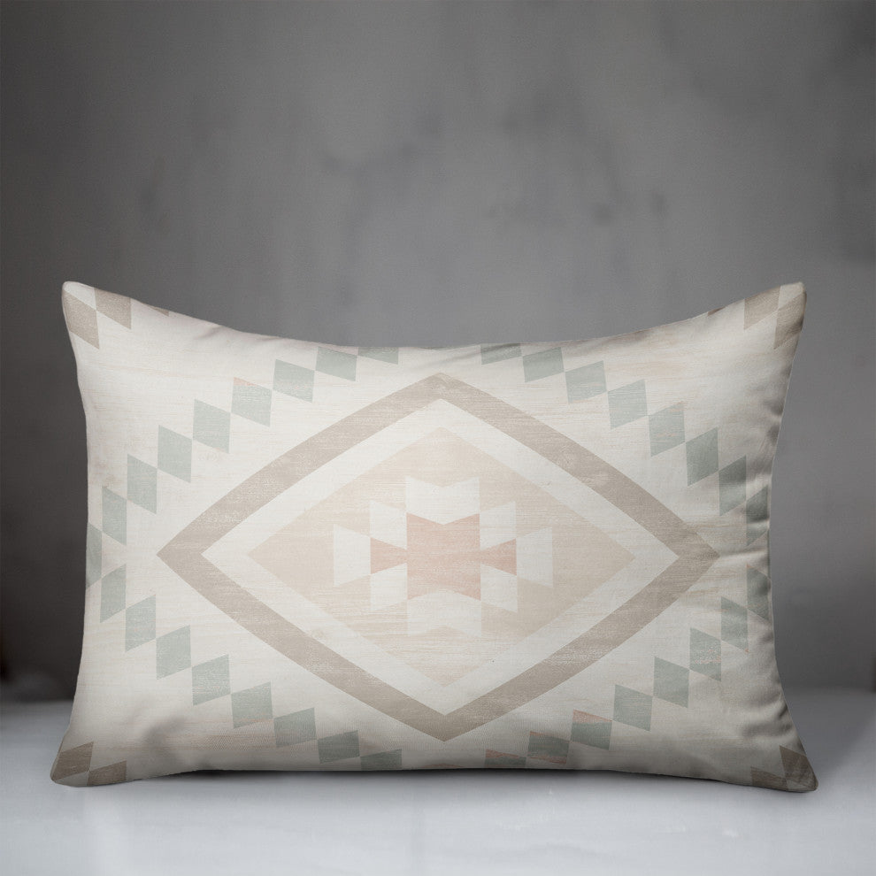Pastel Tribal Pattern 14x20 Spun Poly Pillow