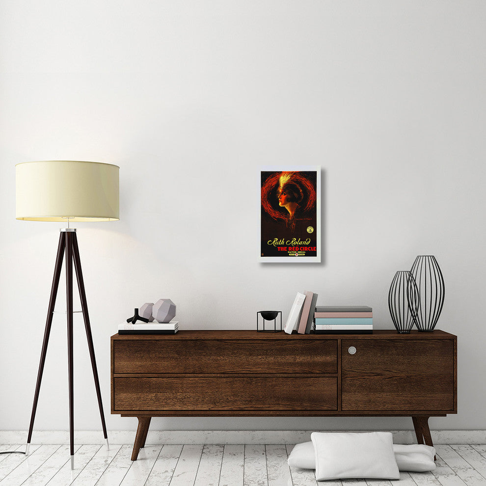 "The Red Circle" Stretched Canvas Giclee by Hollywood Photo Archive, 16"x24"