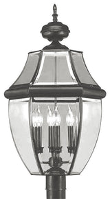 Monterey Outdoor Post Head, Black