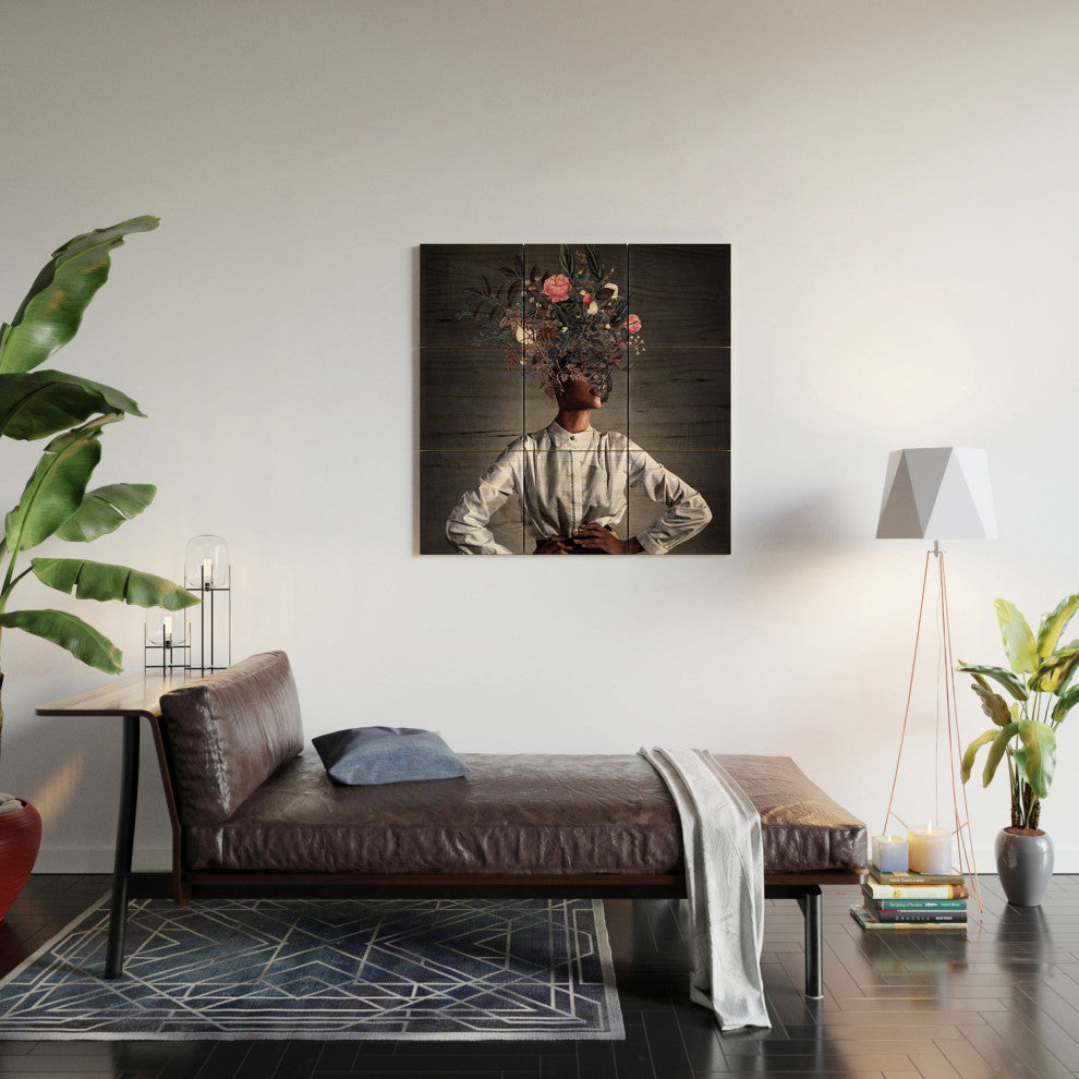 Frank Moth Eternal Grace of Understanding Wood Wall Mural