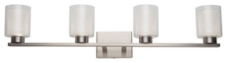 Saville - Bathroom Vanity - 4-Light - Brushed Nickel