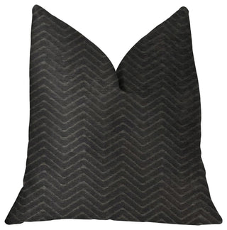 Black Panther Black Luxury Throw Pillow, 20"x36" King
