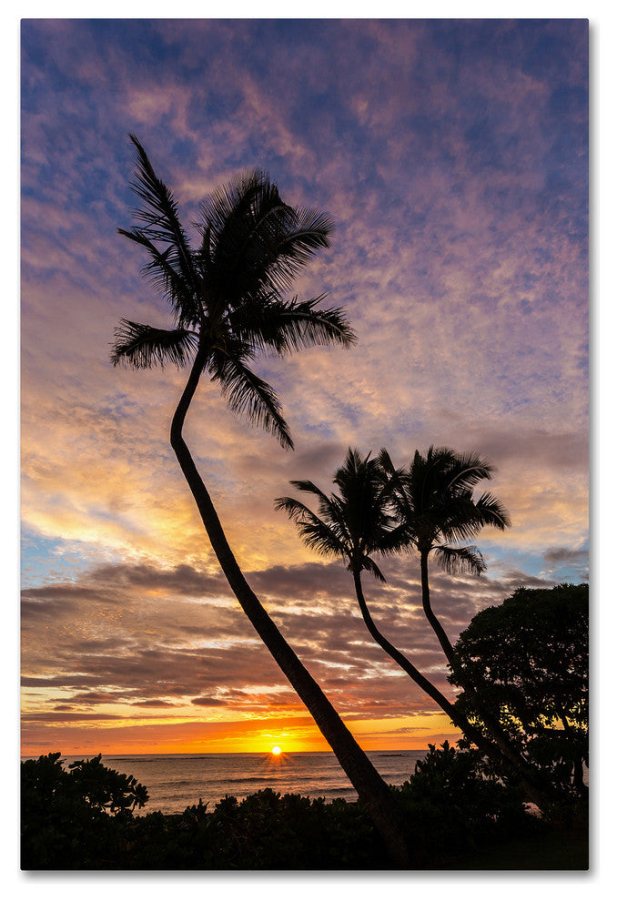Pierre Leclerc 'Kauai Sunrise' Canvas Art, 47x30