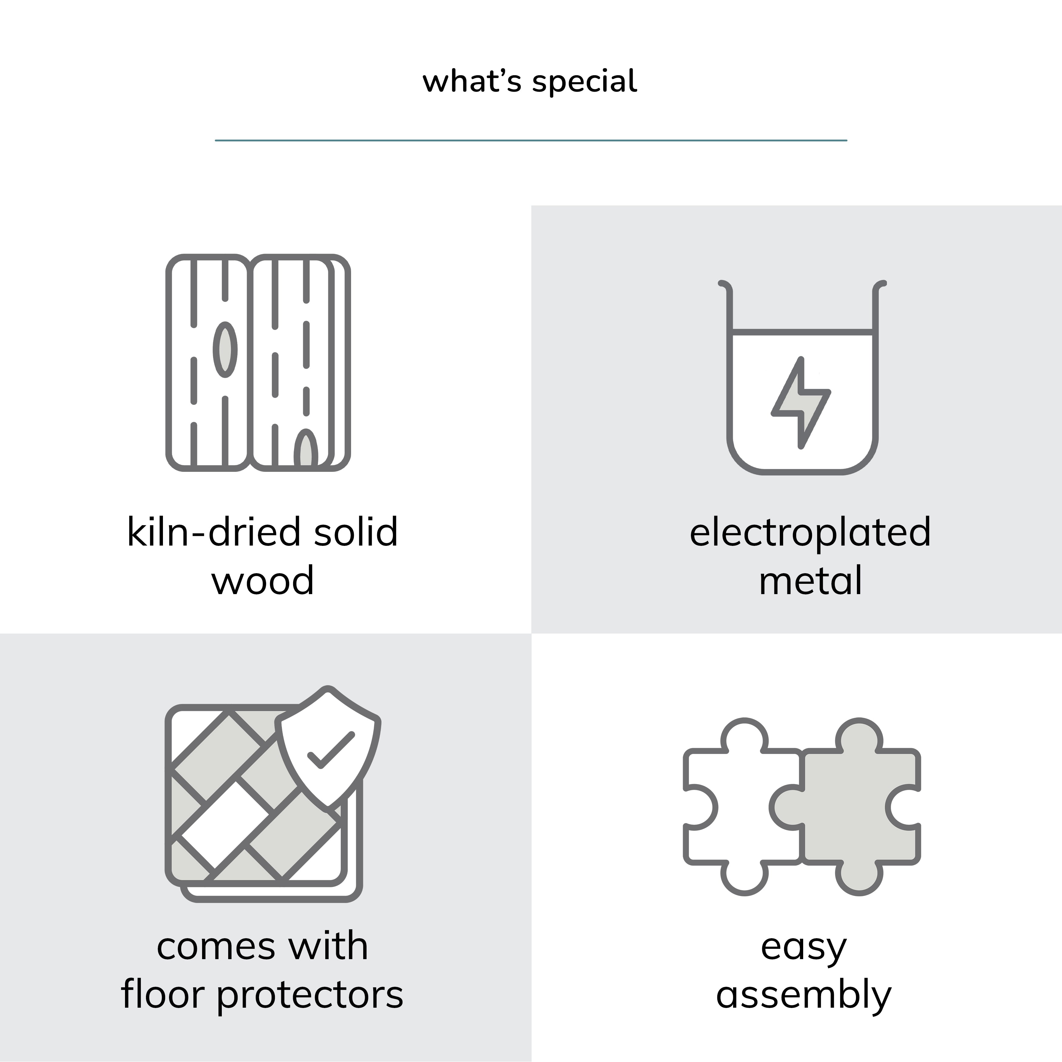 Bilbao Work Desk, Natural