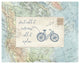 "Travel Posts I" Digital Paper Print by Katie Pertiet, 22"x18"