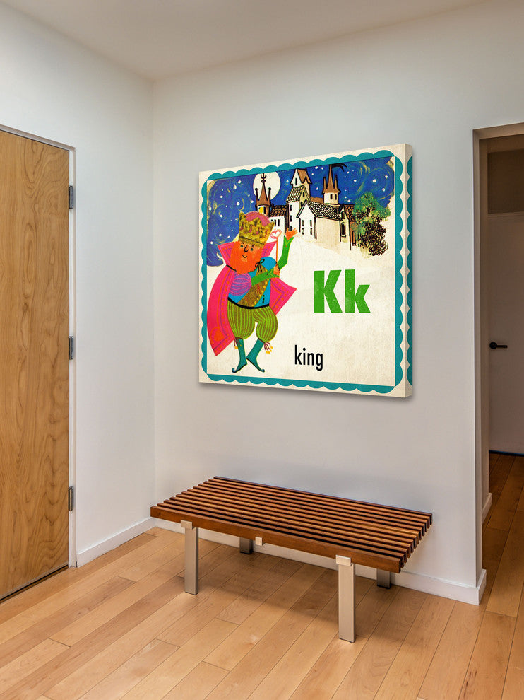 "King" Painting Print on Canvas by Curtis