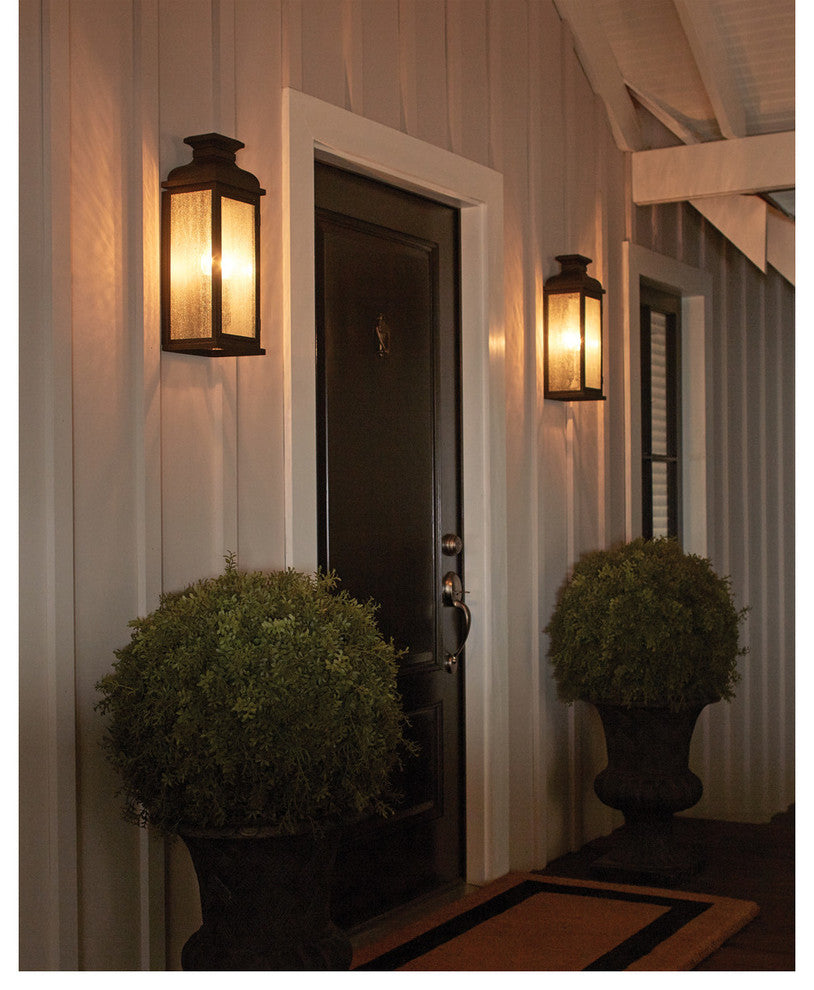 Murray Feiss Pediment Three Light Outdoor Wall Sconce OL11102DWZ