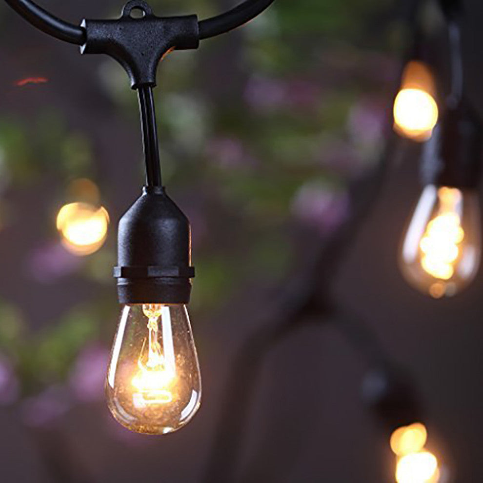 Brightech AmbiencePro Incandescent String Lights 11Watt S14, 24 Ft Strand