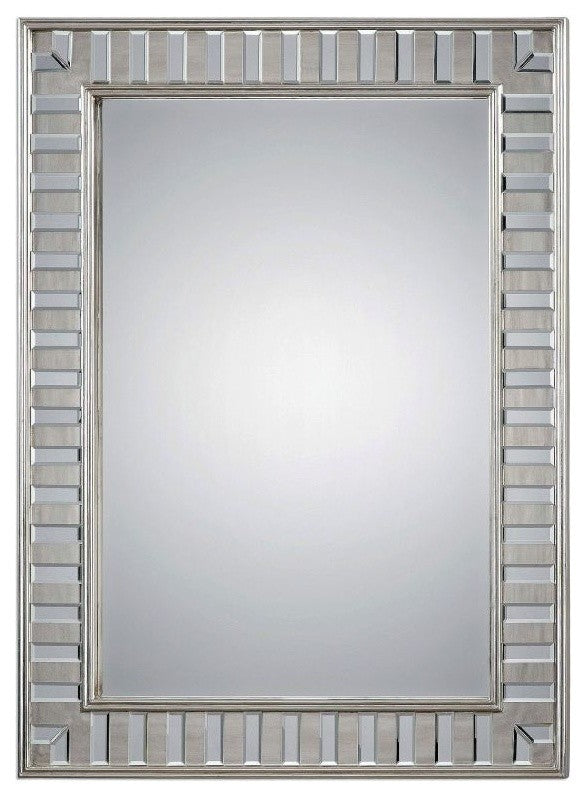 Uttermost Lanester Silver Leaf Mirror