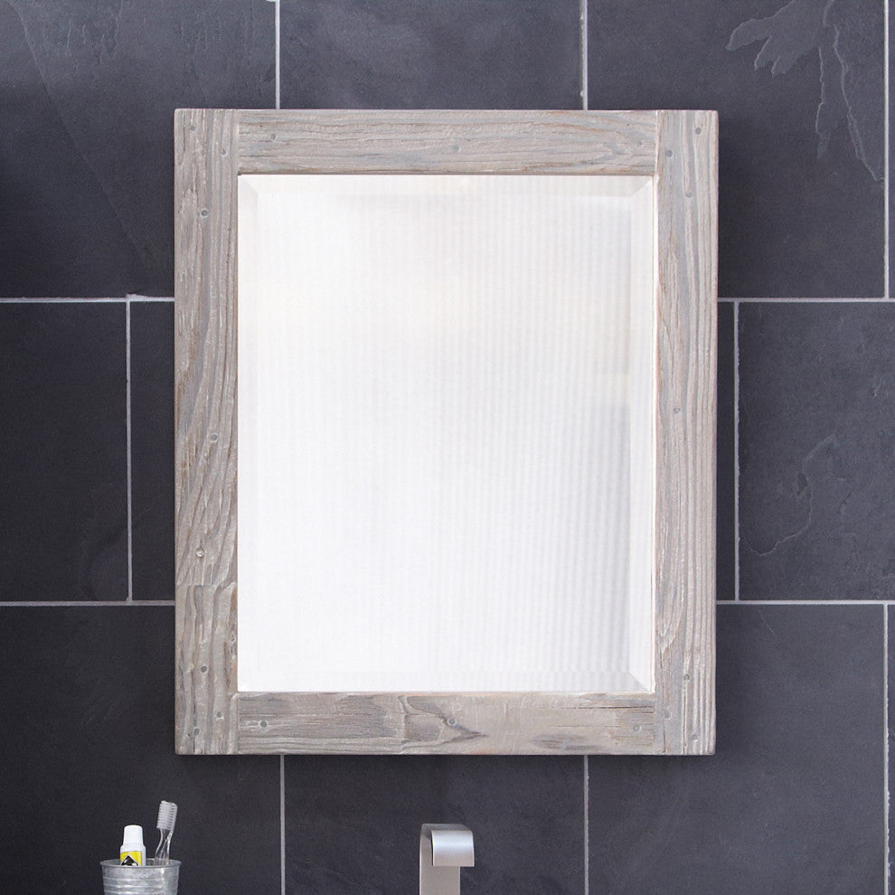 Americana Large Mirror in Driftwood