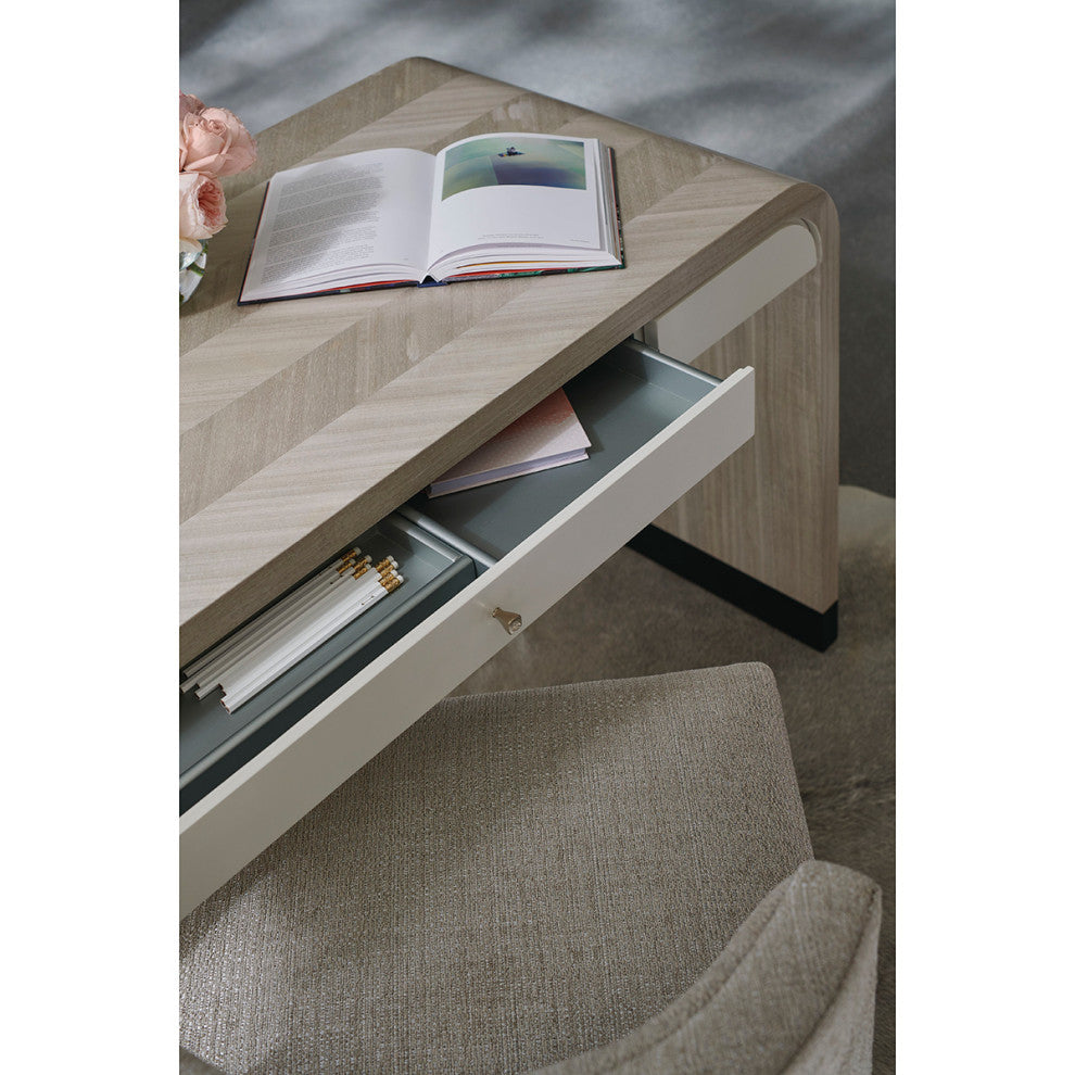 Herringbone Waterfall Desk
