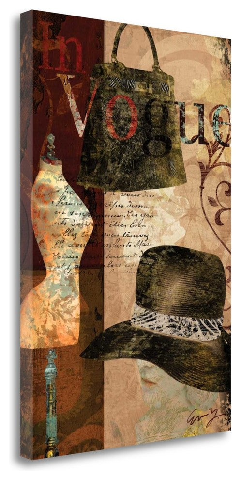 "In Vogue" By Eric Yang, Giclee Print on Gallery Wrap Canvas, Ready to Hang