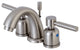 Widespread Bathroom Faucet, Retail Pop-Up, Brushed Nickel