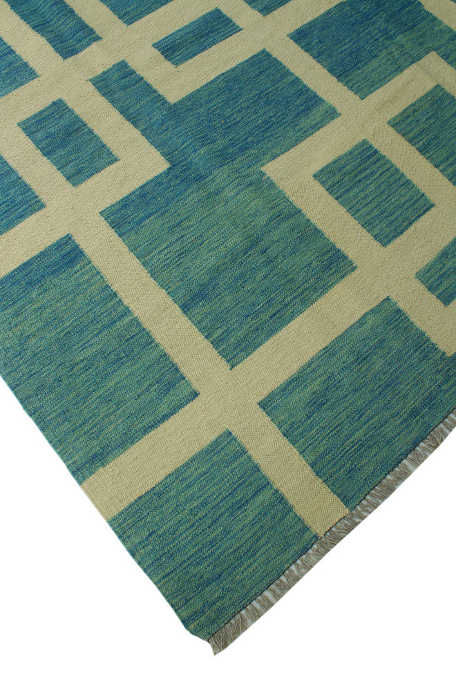 Winchester Kilim Erika Blue Rug