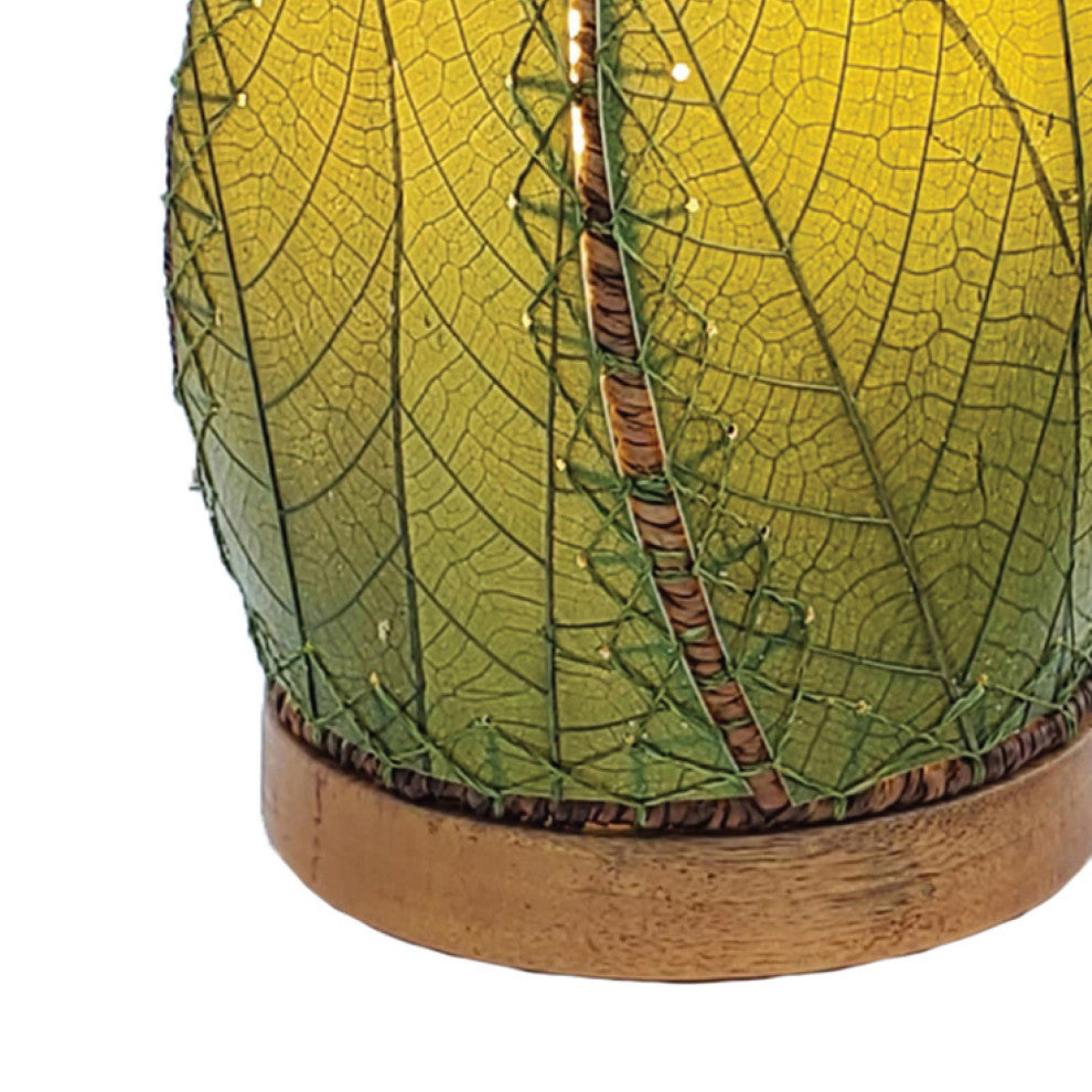 Leaflet Table Lamp Green