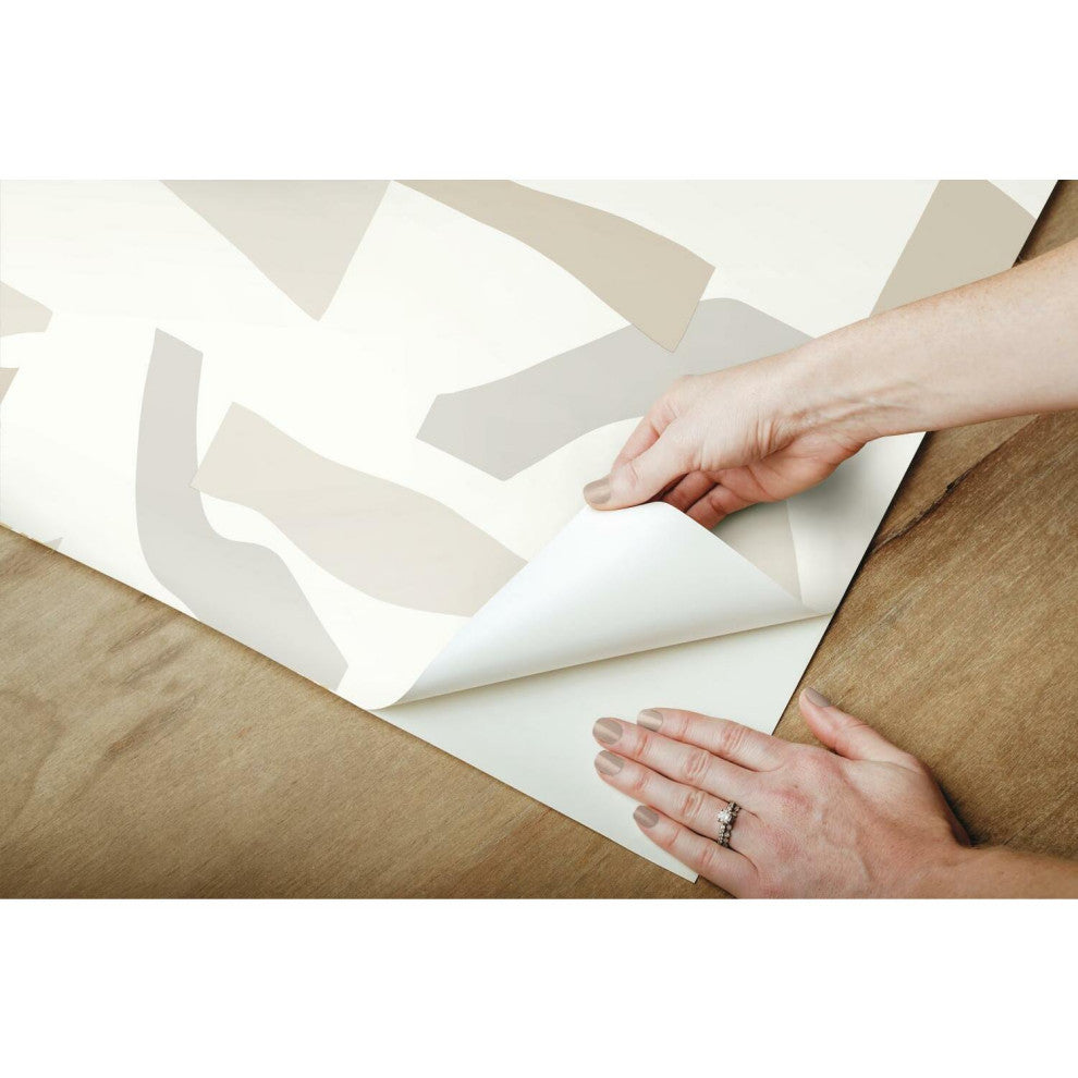 Modernist Peel and Stick Wallpaper