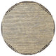 Ahgly Company Indoor Round Mid-Century Modern Area Rugs, 3' Round