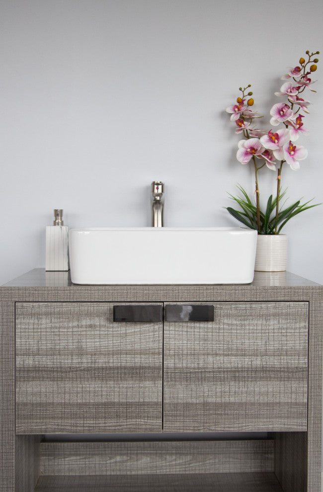 Wells Sinkware 1714 Ceramic Lavatory White