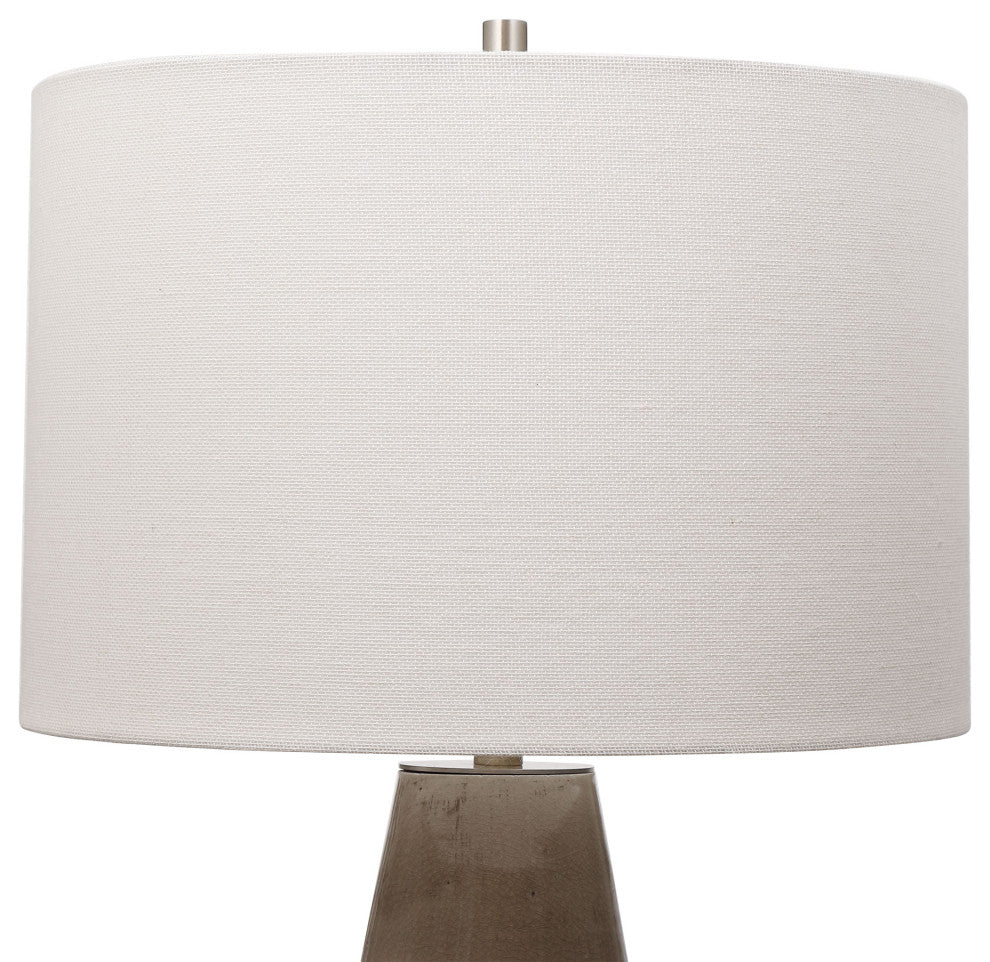 Uttermost Volterra Taupe-Gray Table Lamp