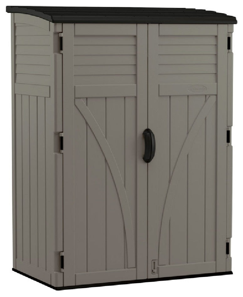 Suncast BMS5700SB Vertical Storage Shed, Grey, 54 cu. ft.