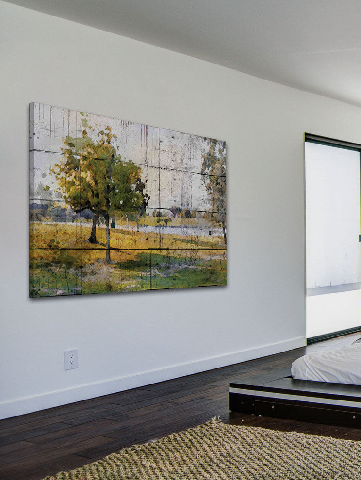 "Balboa Park Autumn" Painting Print on Canvas by Irena Orlov