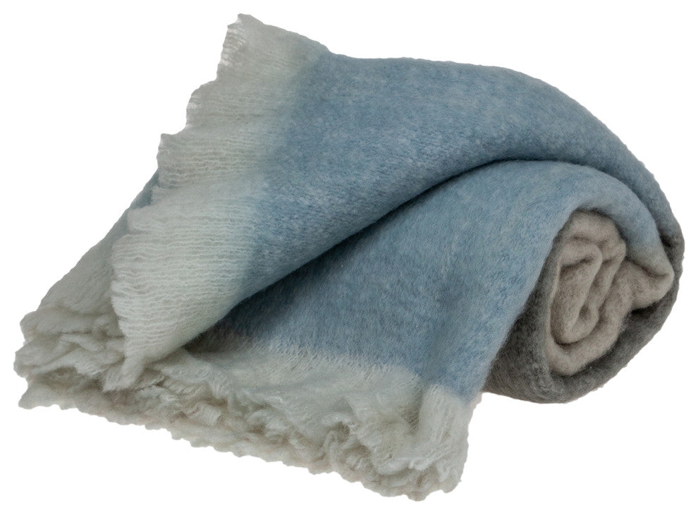 Parkland Collection Larco Transitional Multi 52" x 67" WOVEN HANDLOOM Throw