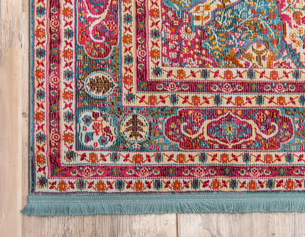 Unique Loom Turquoise Baracoa Regla 2'x3' Area Rug