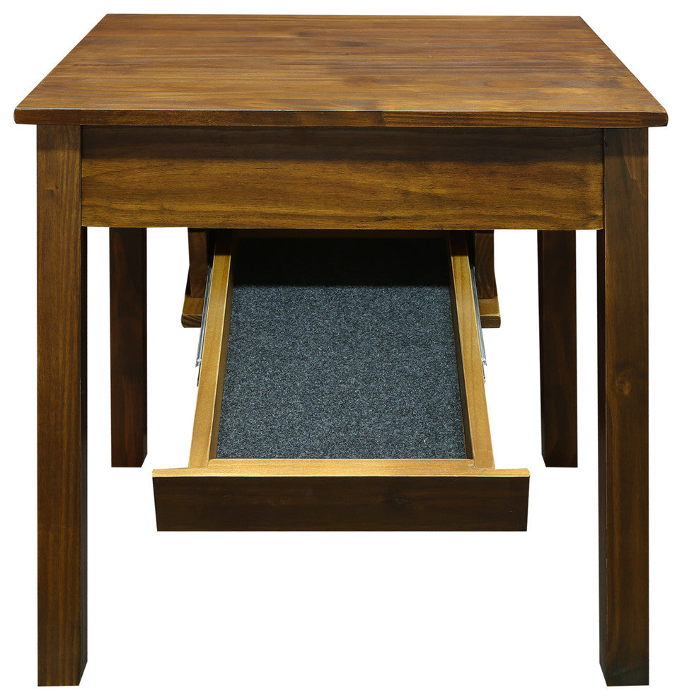 Kennedy End Table with Concealed Drawer, Concealment Furniture