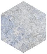 Emotion Hex Grey Porcelain Floor and Wall Tile
