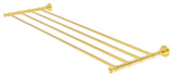 Carolina 36" Towel Shelf, Polished Brass
