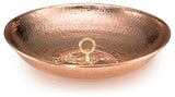 100% Pure Copper Rain Chain Basin, Large 16-1/2 Inch Diameter, 4 Inches High