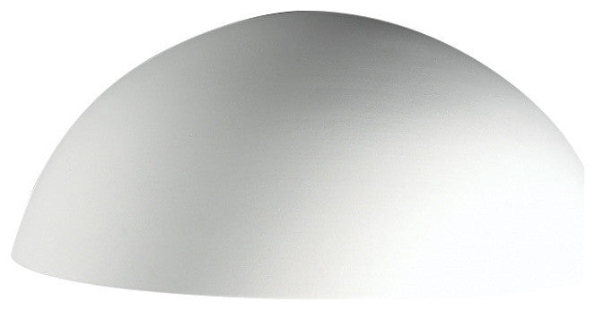 Ambiance Small Quarter Sphere, Outdoor Downlight Sconce, Bisque, E26