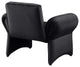 Fleurette Velvet Accent Chair, Black