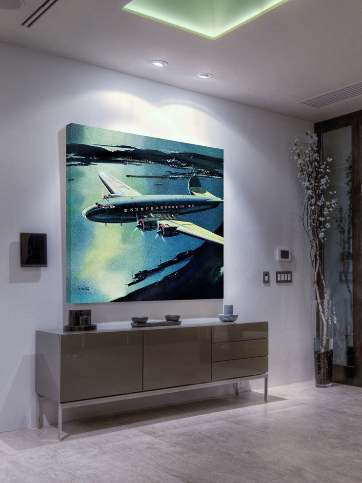 "Flying High" Painting Print on Wrapped Canvas