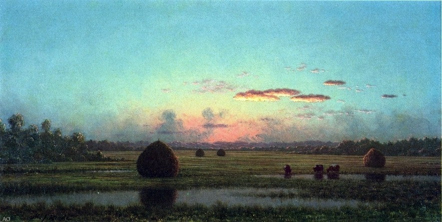 Martin Johnson Heade Peace at Sunset Wall Decal