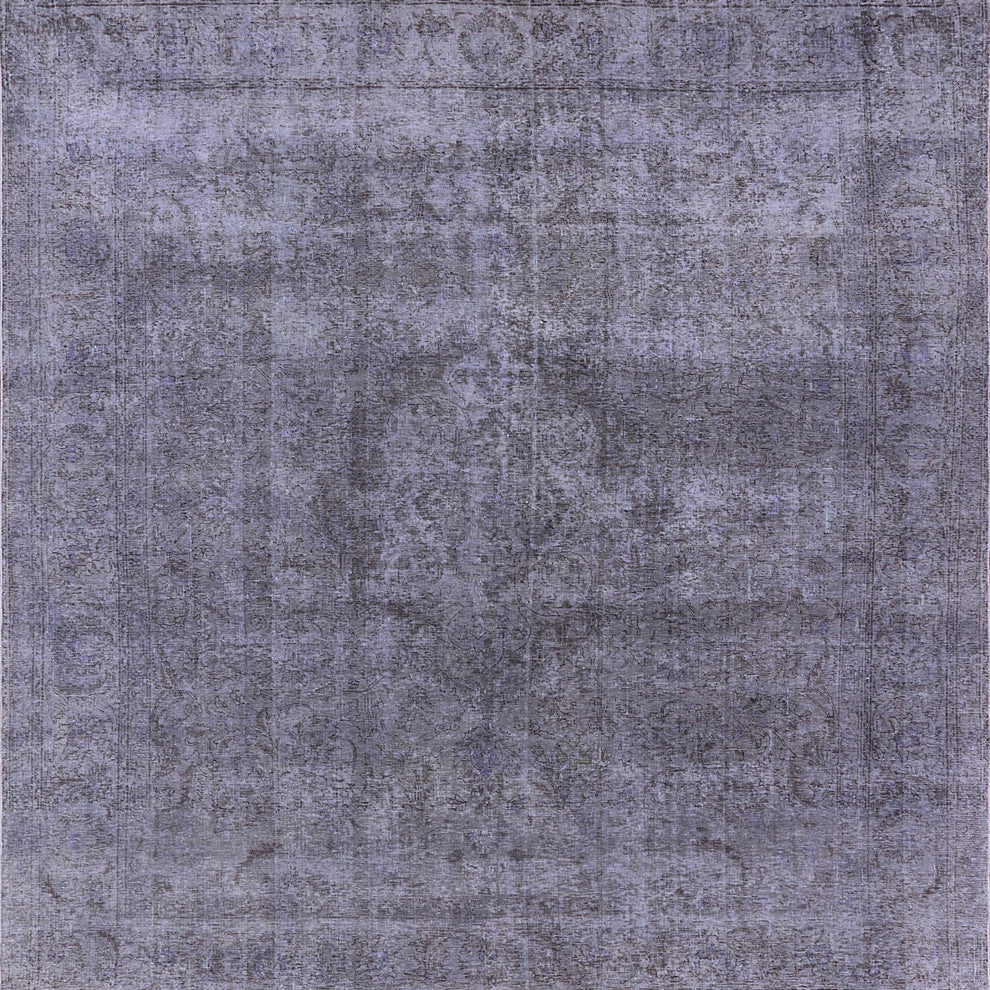 Ahgly Company Indoor Square Mid-Century Modern Area Rugs, 5' Square