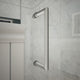 DreamLine Unidoor Plus 41" to 41.5"x72" Hinged Shower Door, Chrome
