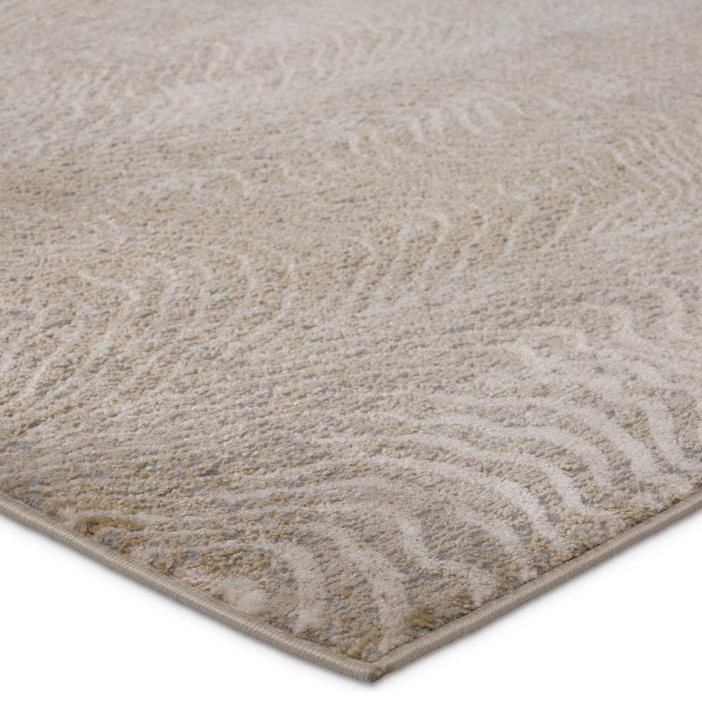 Jaipur Living Dune Animal Pattern Brown/ Taupe Area Rug 7'10"X10'6"
